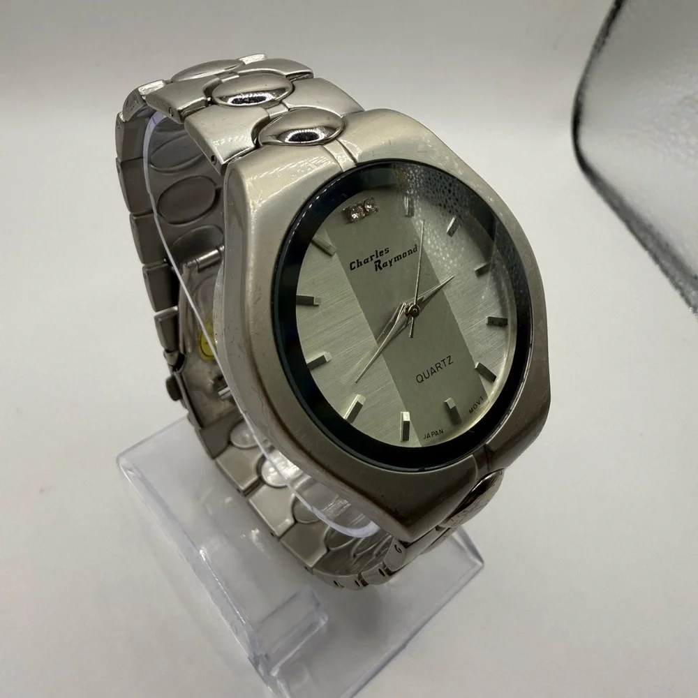 Mens Charles Raymond Silver Gradient Sector Prizm Prism Integrated (New Battery)